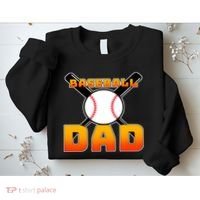 Baseball Dad Cute Father Sweatshirt thumb 2