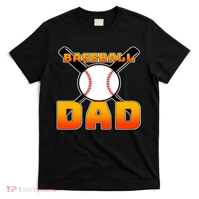 Baseball Dad Cute Father T-Shirt