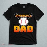 Baseball Dad Cute Father T-Shirt thumb 5