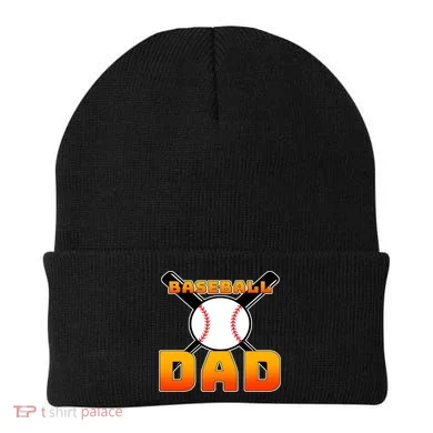 Baseball Dad Cute Father Beanie