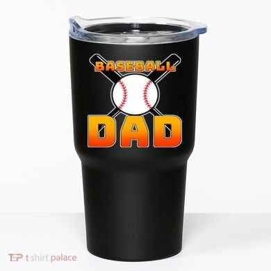Baseball Dad Cute Father Tumbler
