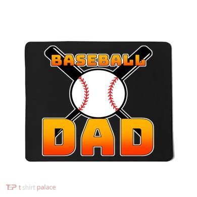 Baseball Dad Cute Father Mousepad