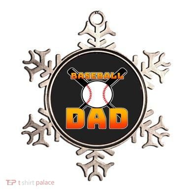 Baseball Dad Cute Father Ornament