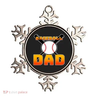 Baseball Dad Cute Father Ornament