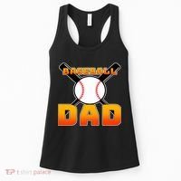 Baseball Dad Cute Father Women's Tank Top thumb 0