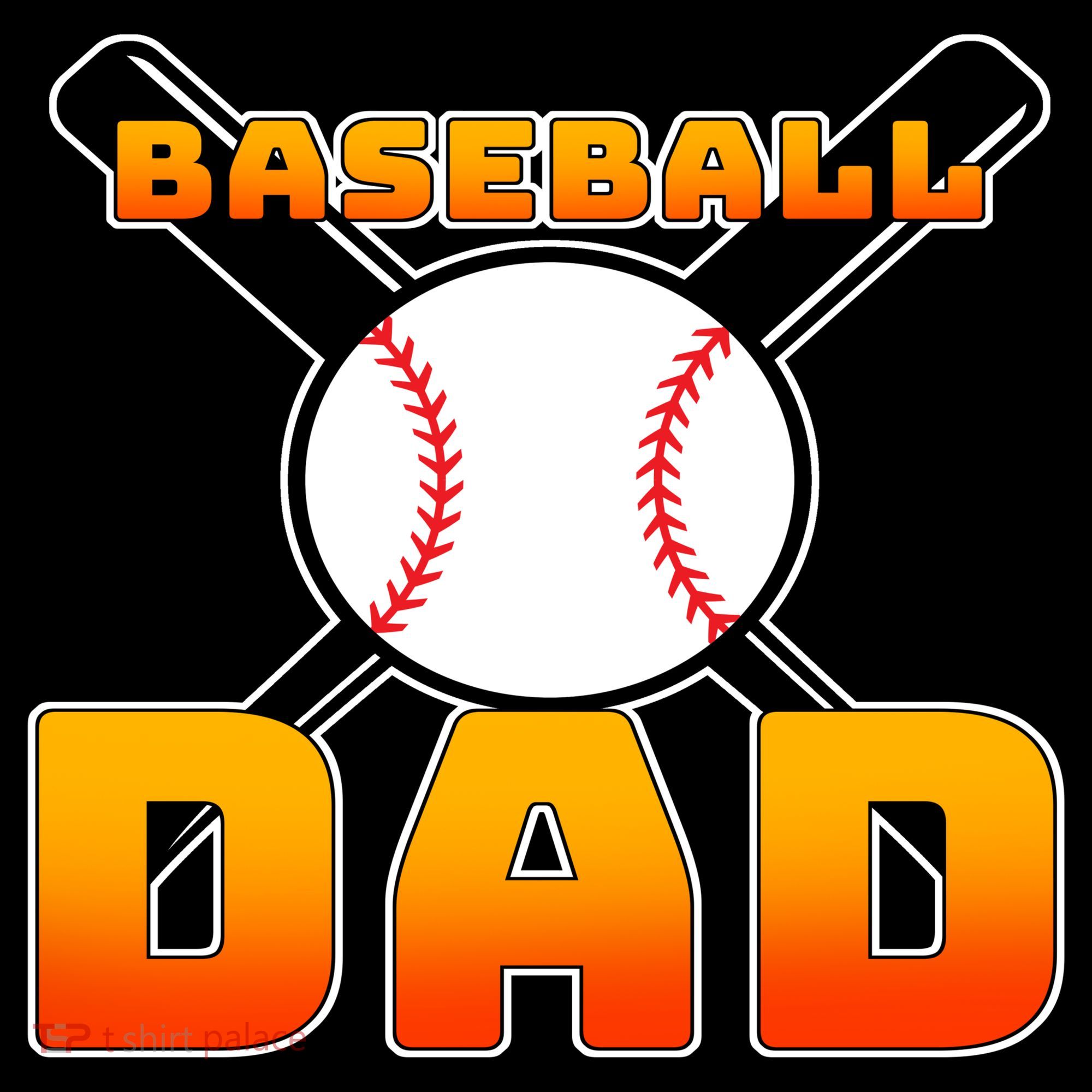 Baseball Dad Cute Father Baby Bodysuit