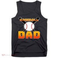 Baseball Dad Cute Father Tank Top thumb 0