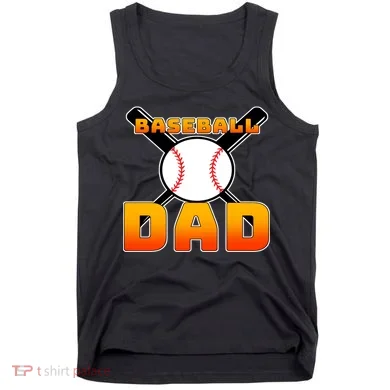 Baseball Dad Cute Father Tank Top