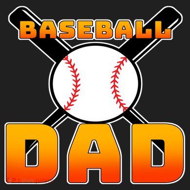 Baseball Dad Cute Father Plastic Christmas Ball Ornament