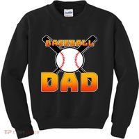 Baseball Dad Cute Father Kids Sweatshirt thumb 0