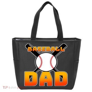 Baseball Dad Cute Father Tote Bag