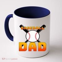 Baseball Dad Cute Father Coffee Mug thumb 0
