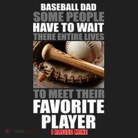 Baseball Dad Raised Favorite Player Hat thumb 2