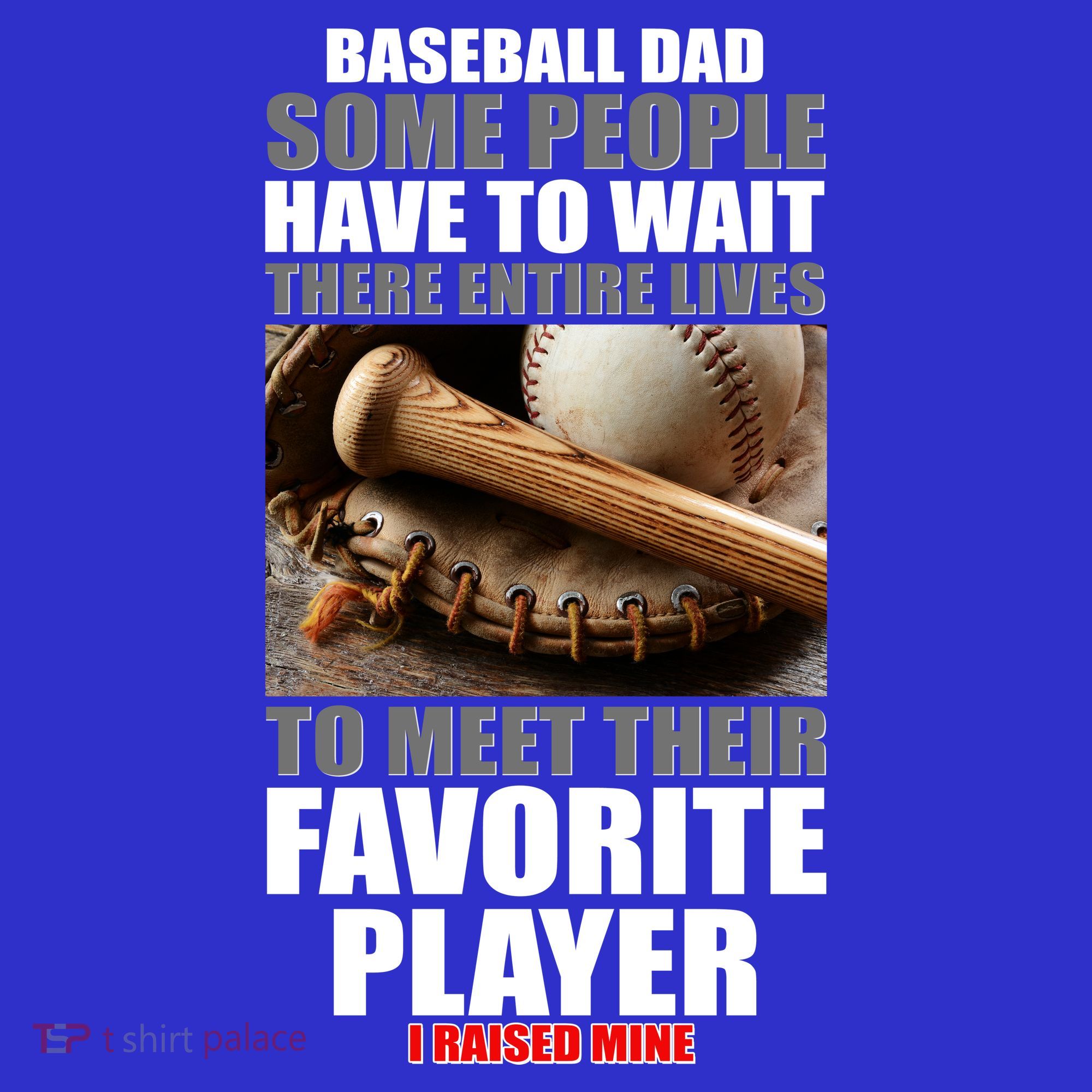 Baseball Dad Raised Favorite Player Kids Sweatshirt