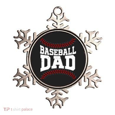 Baseball Dad Sports Fan Ornament