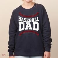 Baseball Dad Sports Fan Women's Sweatshirt thumb 0