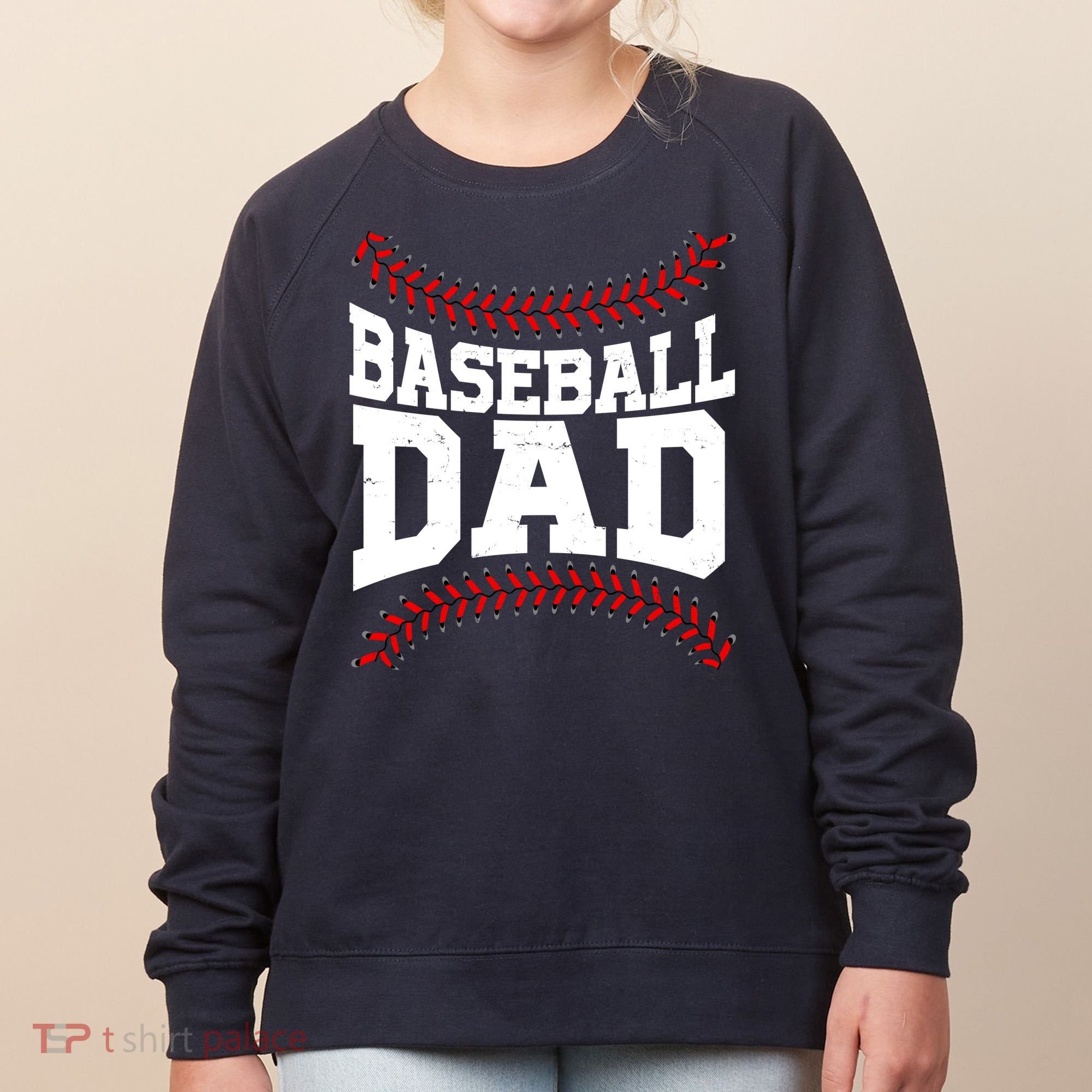 Baseball Dad Sports Fan Women's Sweatshirt