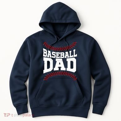 Baseball Dad Sports Fan Hoodie
