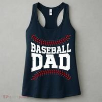 Baseball Dad Sports Fan Women's Tank Top thumb 3
