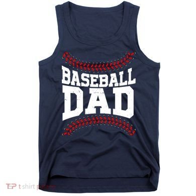 Baseball Dad Sports Fan Tank Top