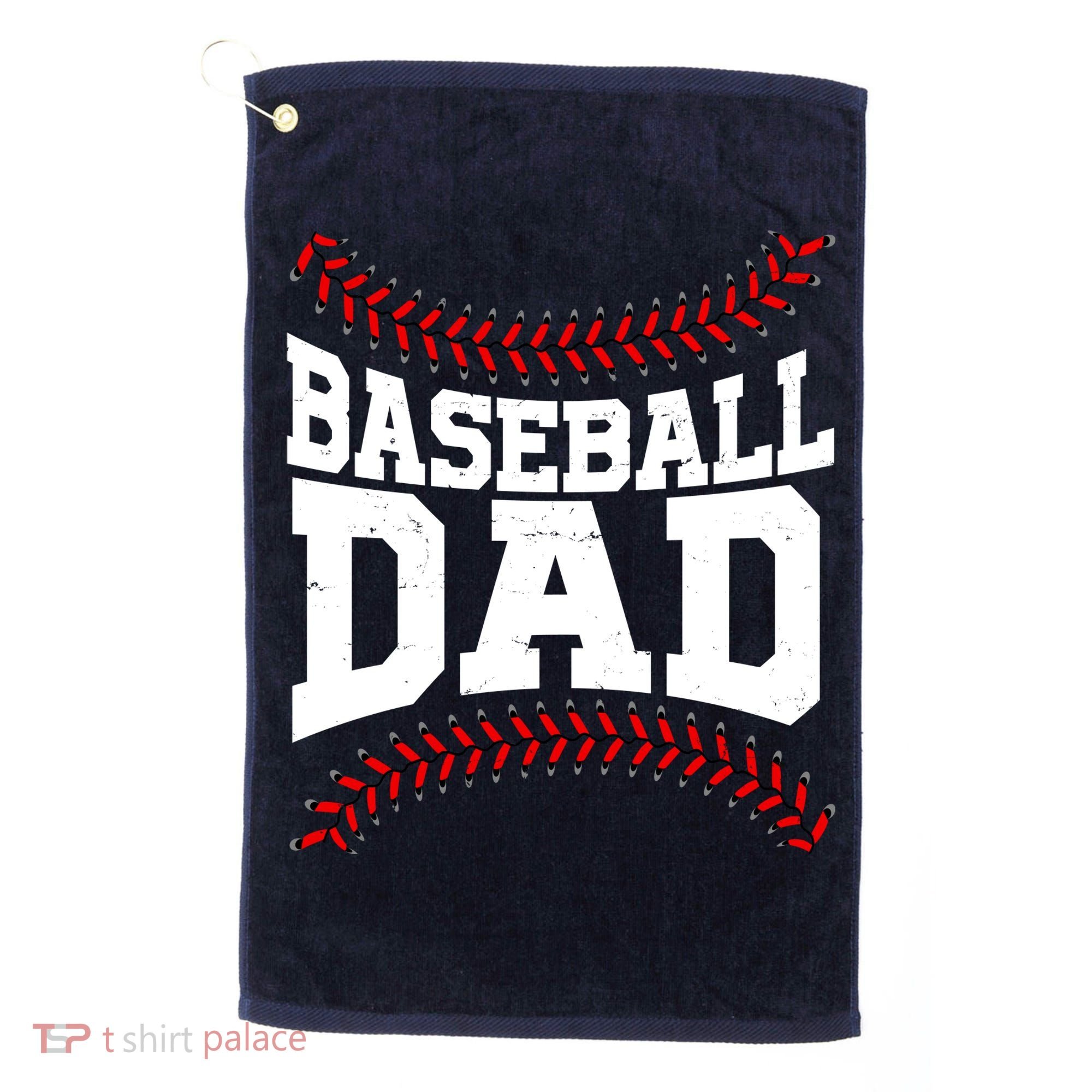 Baseball Dad Sports Fan Golf Towel