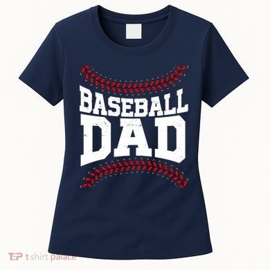 Baseball Dad Sports Fan Women's T-Shirt