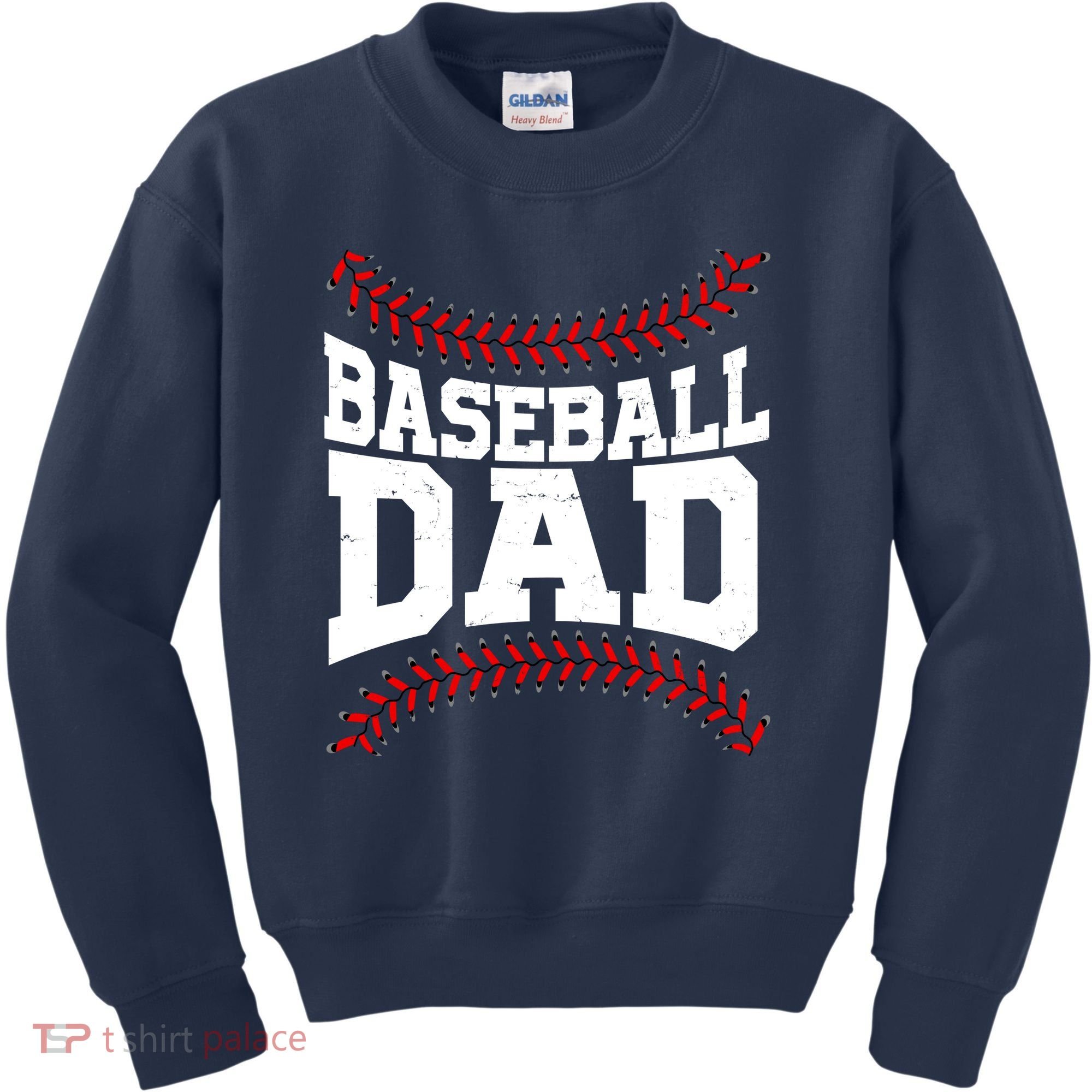 Baseball Dad Sports Fan Kids Sweatshirt