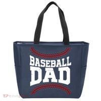 Baseball Dad Sports Fan Tote Bag thumb 0