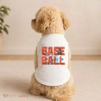 Baseball Equipment Doggie Tank thumb 2