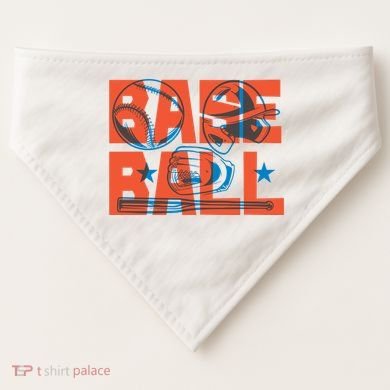 Baseball Equipment USA-Made Doggie Bandana
