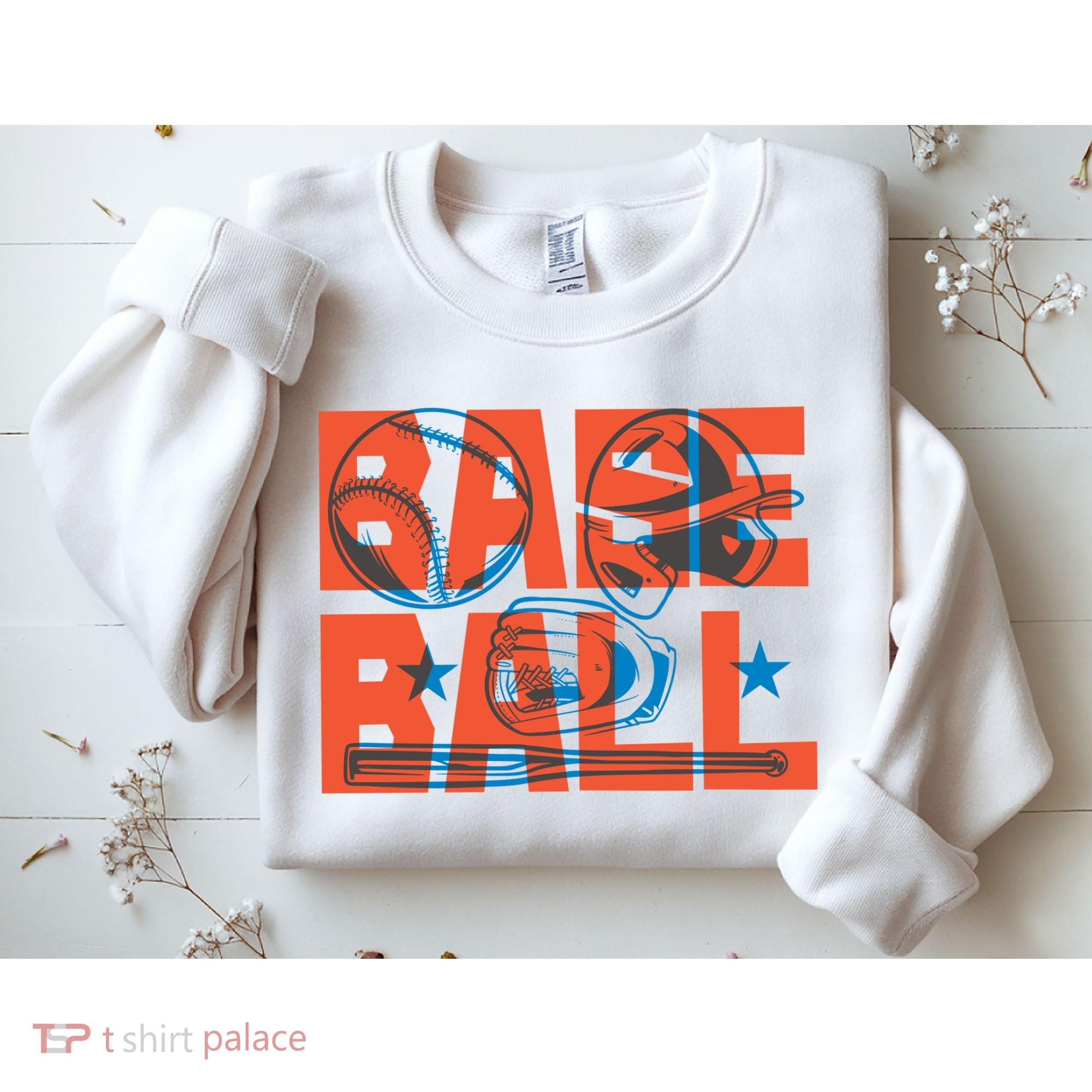 Baseball Equipment Sweatshirt