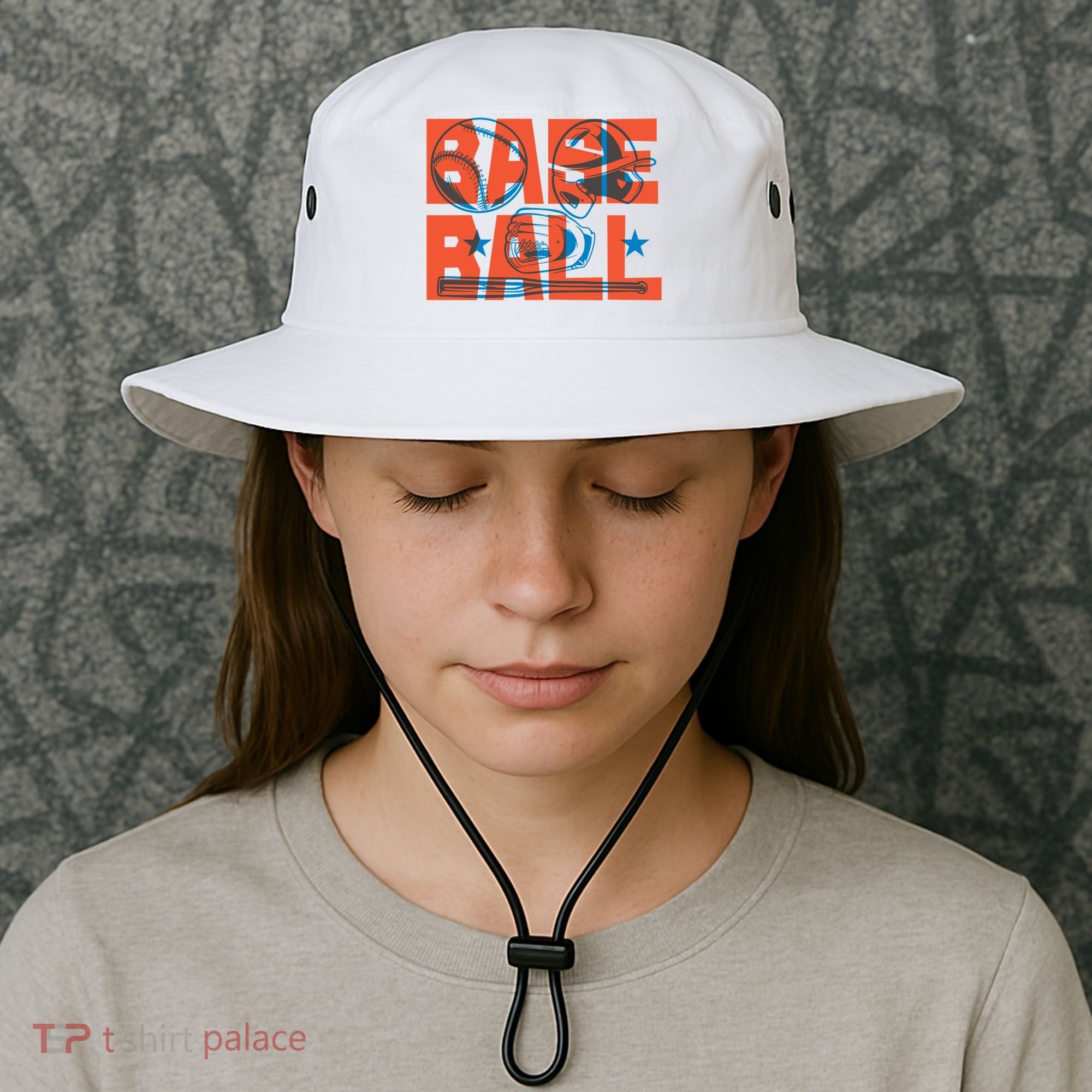 Baseball Equipment Bucket Hat