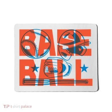 Baseball Equipment Mousepad
