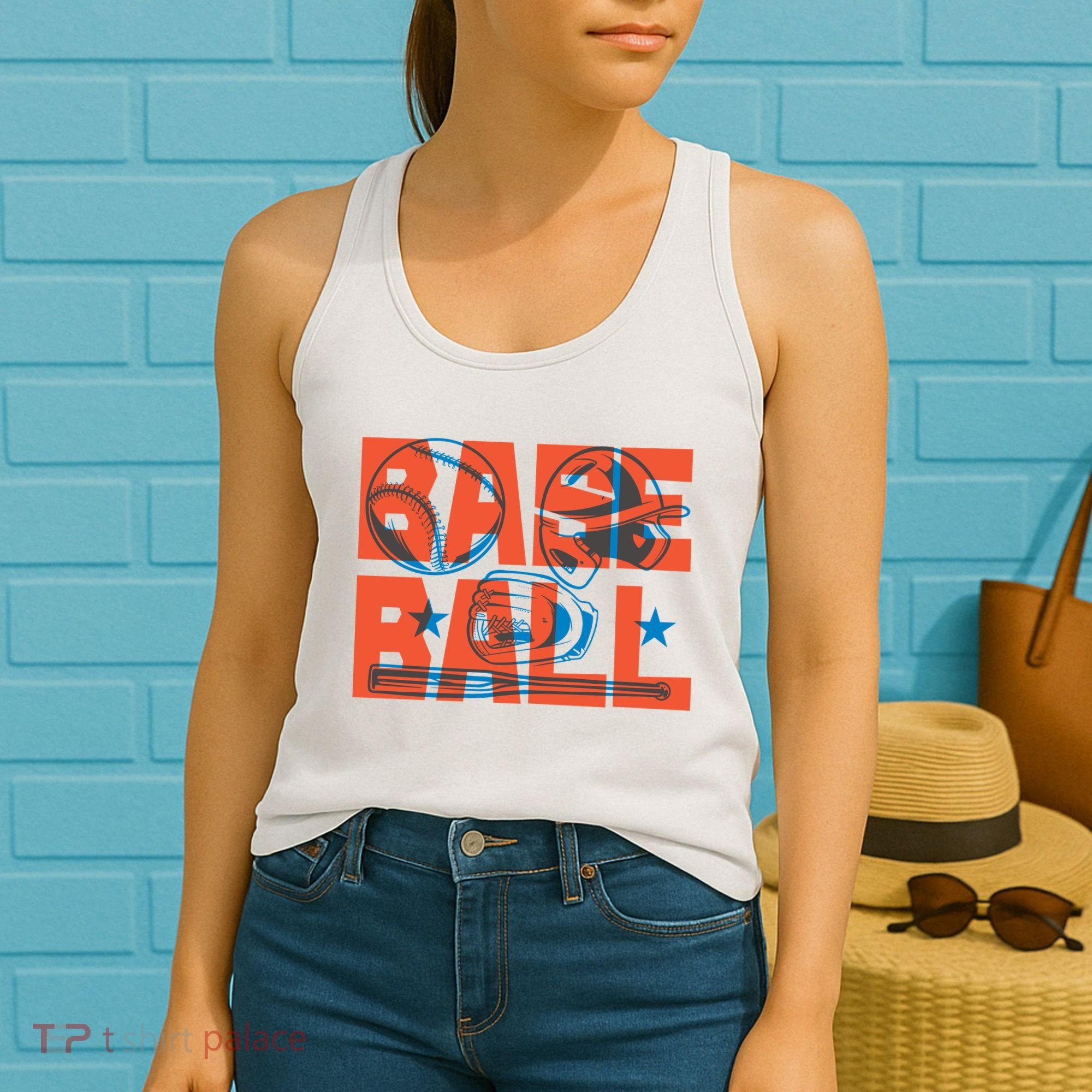 Baseball Equipment Women's Tank Top
