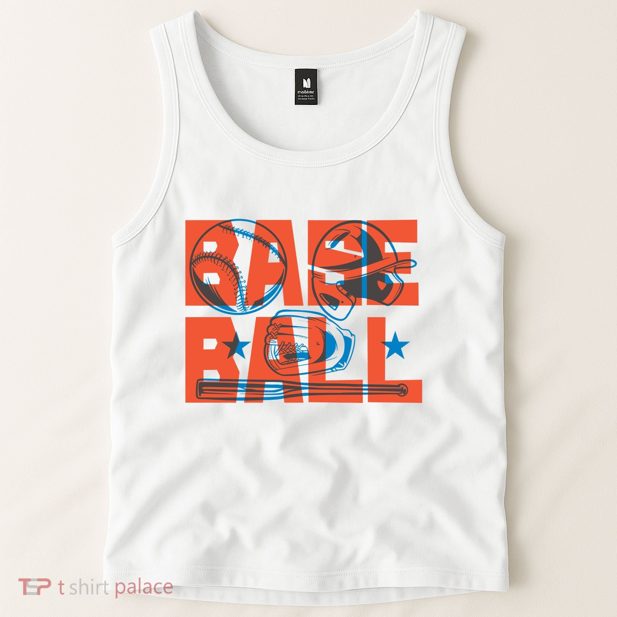 Baseball Equipment Tank Top