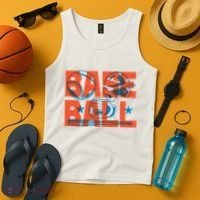 Baseball Equipment Tank Top thumb 4