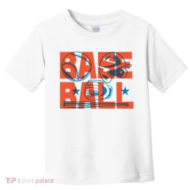 Baseball Equipment Toddler T-Shirt