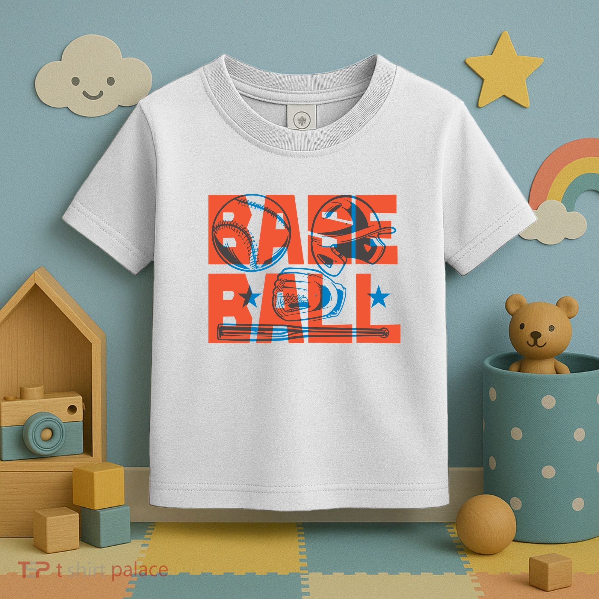 Baseball Equipment Toddler T-Shirt