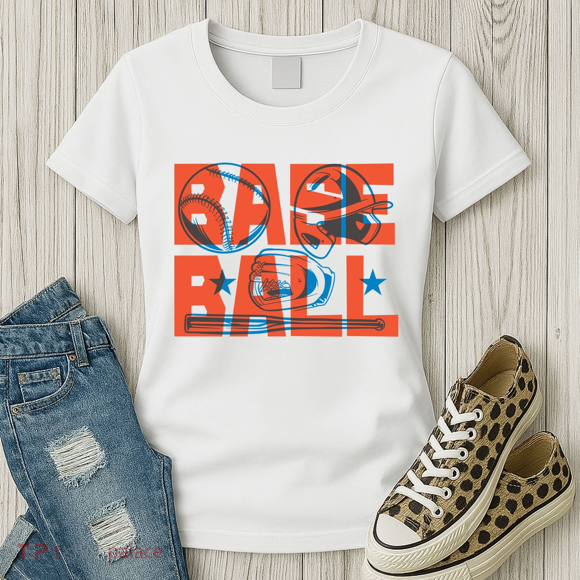 Baseball Equipment Women's T-Shirt
