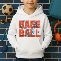 Baseball Equipment Kids Hoodie thumb 2
