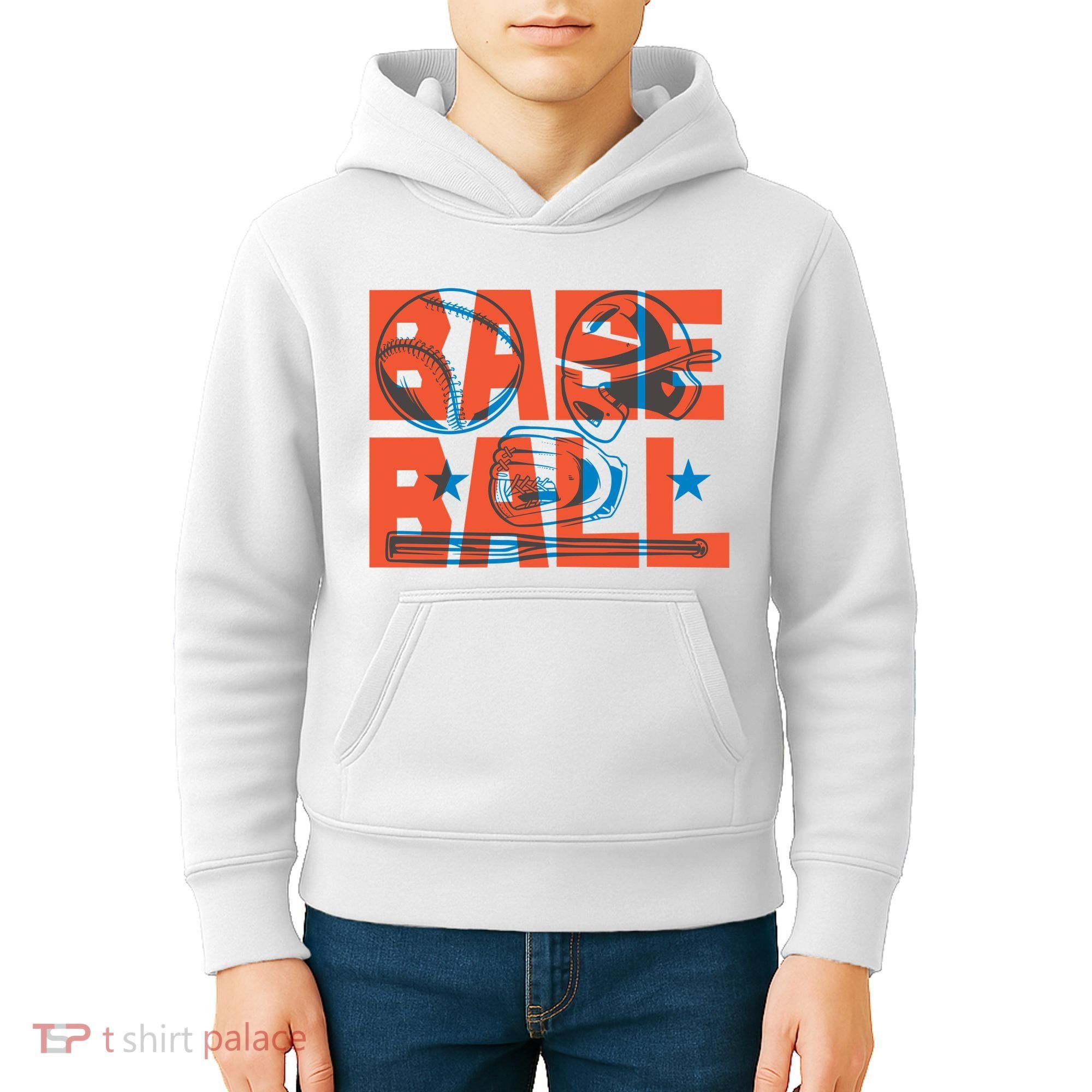 Baseball Equipment Kids Hoodie