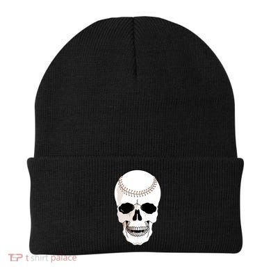 Baseball Face Skeleton Skull Beanie