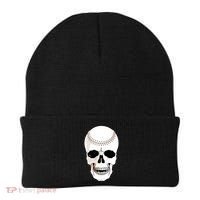 Baseball Face Skeleton Skull Beanie thumb 0