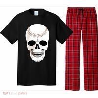 Baseball Face Skeleton Skull Pajama Set thumb 0