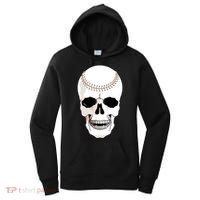 Baseball Face Skeleton Skull Women's Hoodie thumb 0