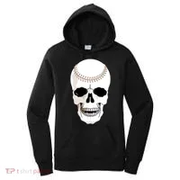 Baseball Face Skeleton Skull Women's Hoodie thumb 0