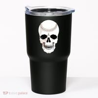 Baseball Face Skeleton Skull Tumbler thumb 0