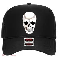 Baseball Face Skeleton Skull Hat thumb 0