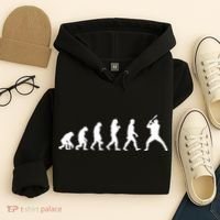 Baseball Fan Evolution  Hoodie thumb 4