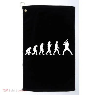 Baseball Fan Evolution  Golf Towel